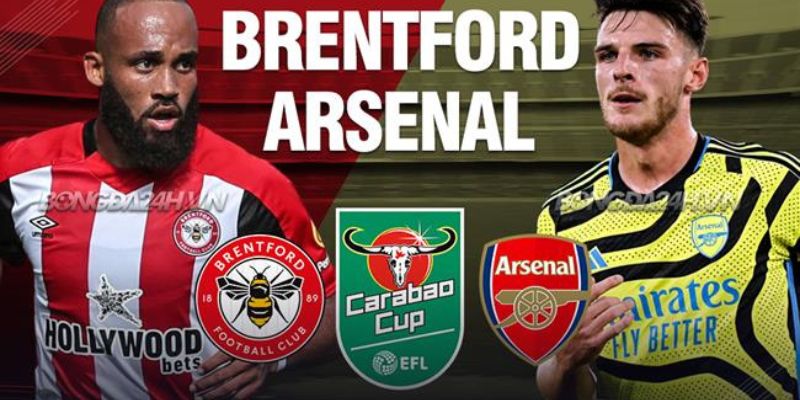 brentford đấu với arsenal